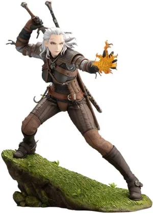 Kotobukiya Bishoujo Geralt 1/7 Scale PVC Painted Complete Figure - The Witcher - Geralt of Rivia