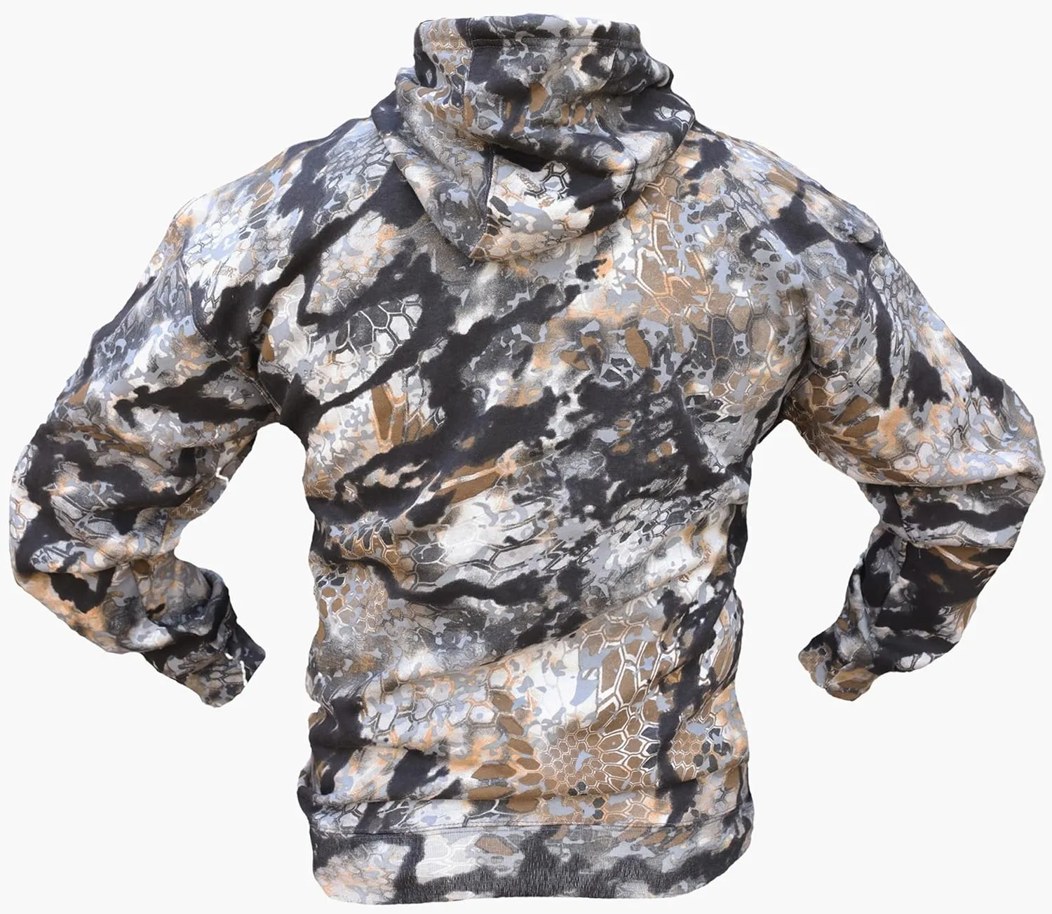 Kryptek Men's Stalker Camo Hoodie, Hooded Sweatshirt