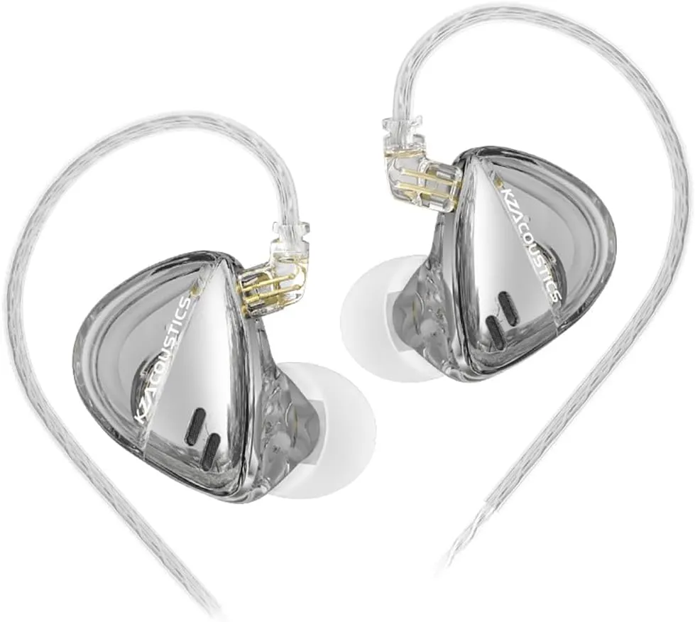 KZ Libra X in-Ear Headphones,Detachable Wire Heavy Bass Earbuds, LibraX HiFi IEM Earphones,Ultra-Wide Dynamic Headsets for Music Lover (Without Mic)