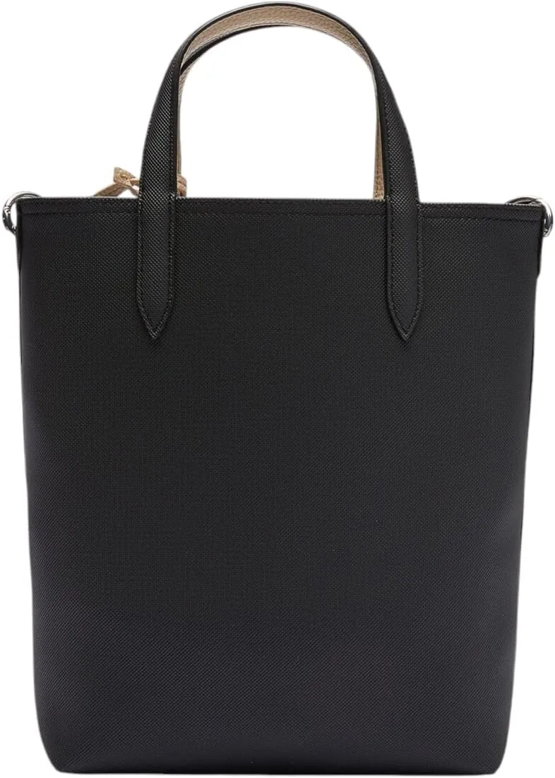 Lacoste Anna Reversible Coated Canvas Tote Bag and Detachable Pouch