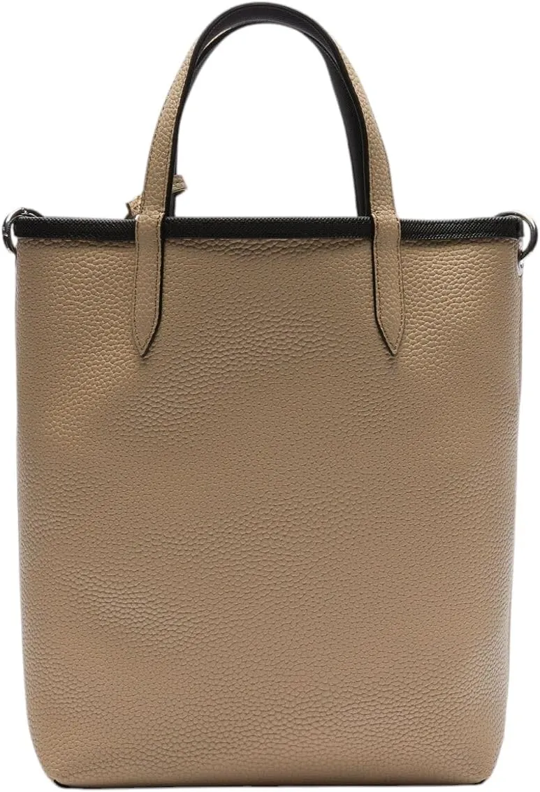 Lacoste Anna Reversible Coated Canvas Tote Bag and Detachable Pouch