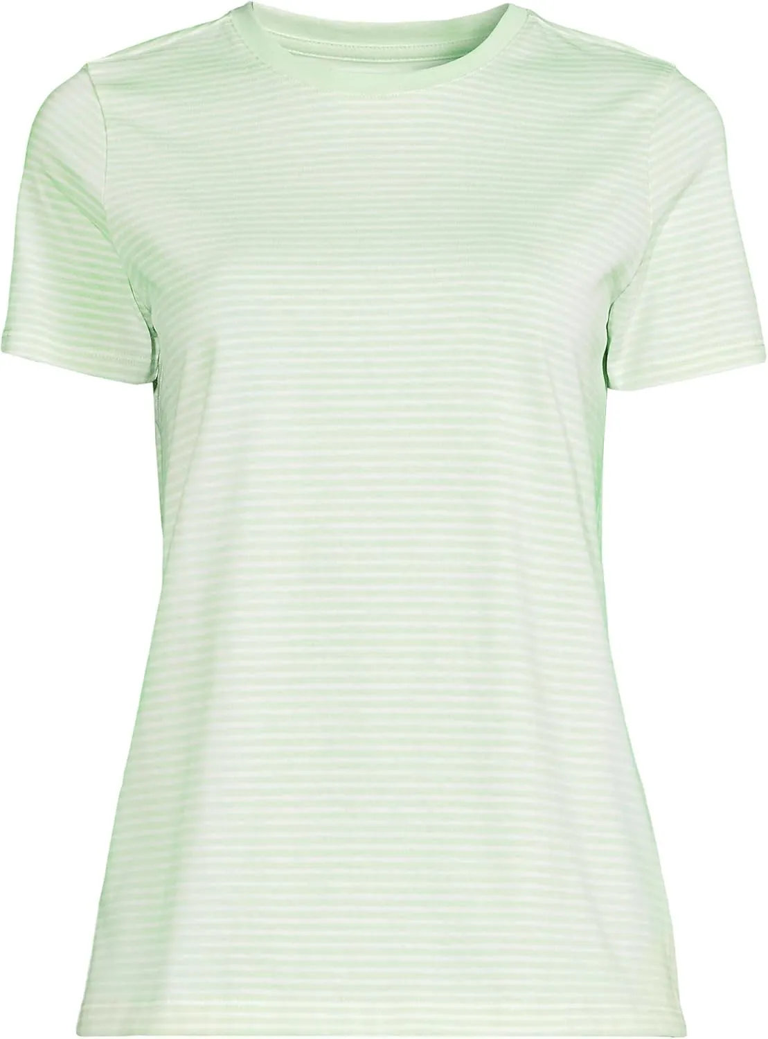 Lands' End Women's Relaxed American-Grown Supima Cotton Crew Neck T-Shirt
