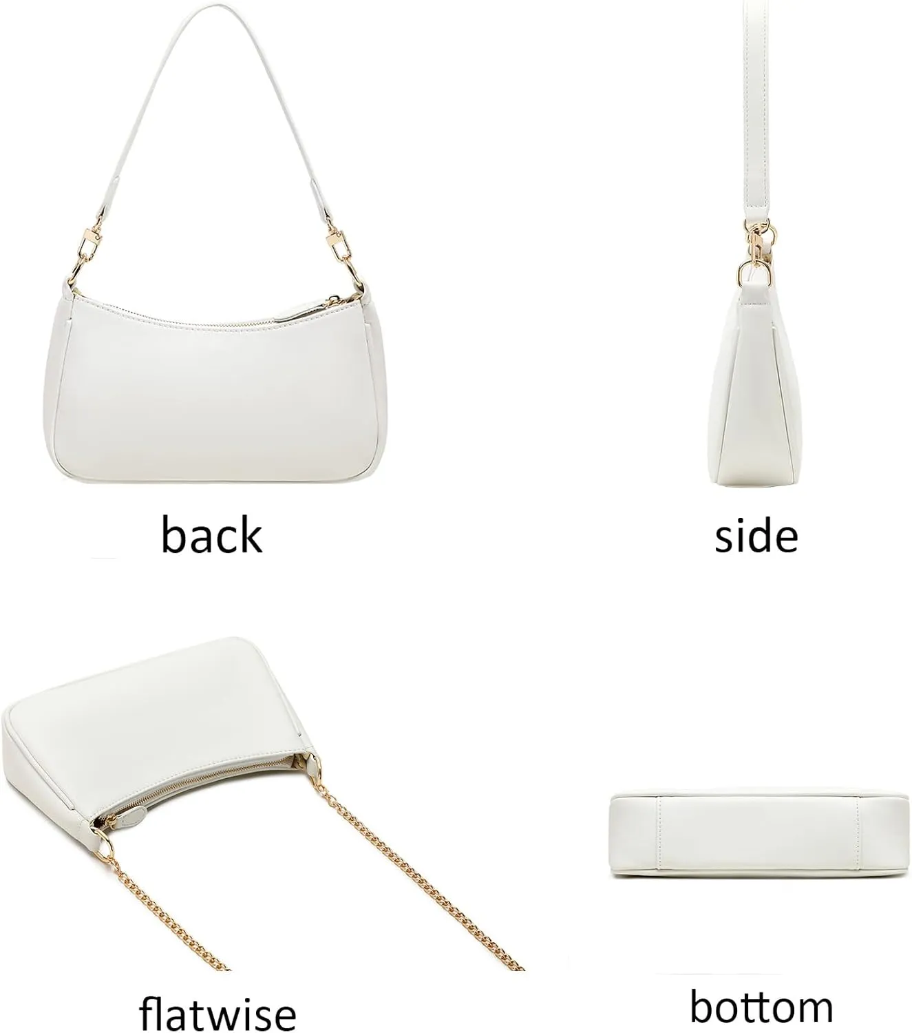 lapsting Women Small Shoulder Bag Mini Purse Womens Crossbody Clutch Purses 90s Y2k Bags