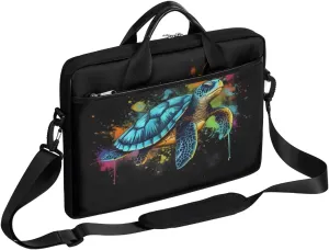 Laptop Shoulder Bag Computer Bag 13-15 Inches Laptop Carrying Case with Shoulder Strap for Women Men