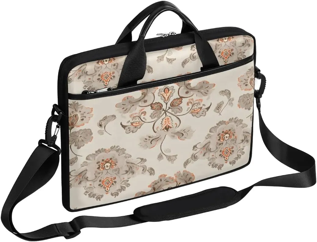 Laptop Shoulder Bag Computer Bag 13-15 Inches Laptop Carrying Case with Shoulder Strap for Women Men