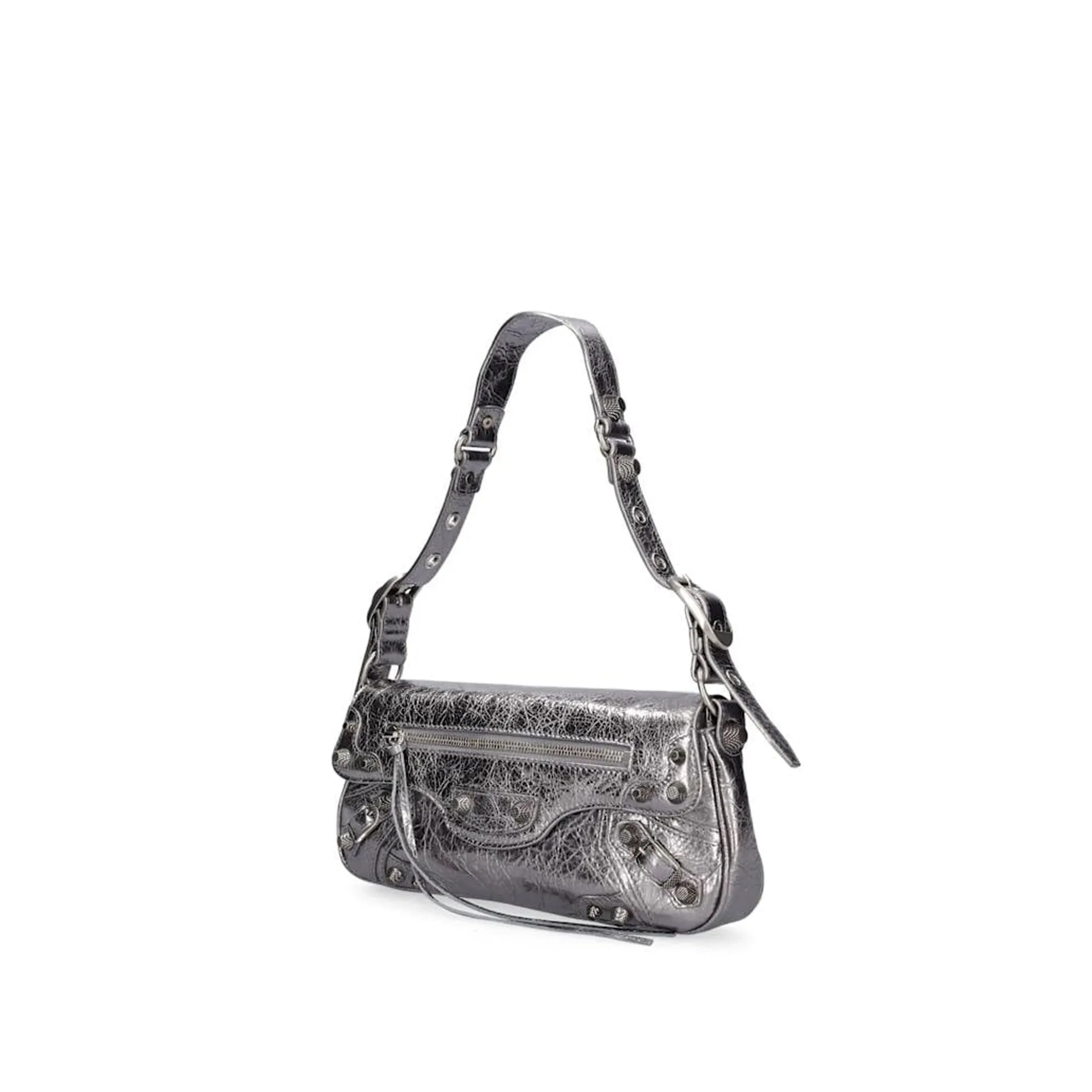 Le Cagole Metallic Shoulder Bag