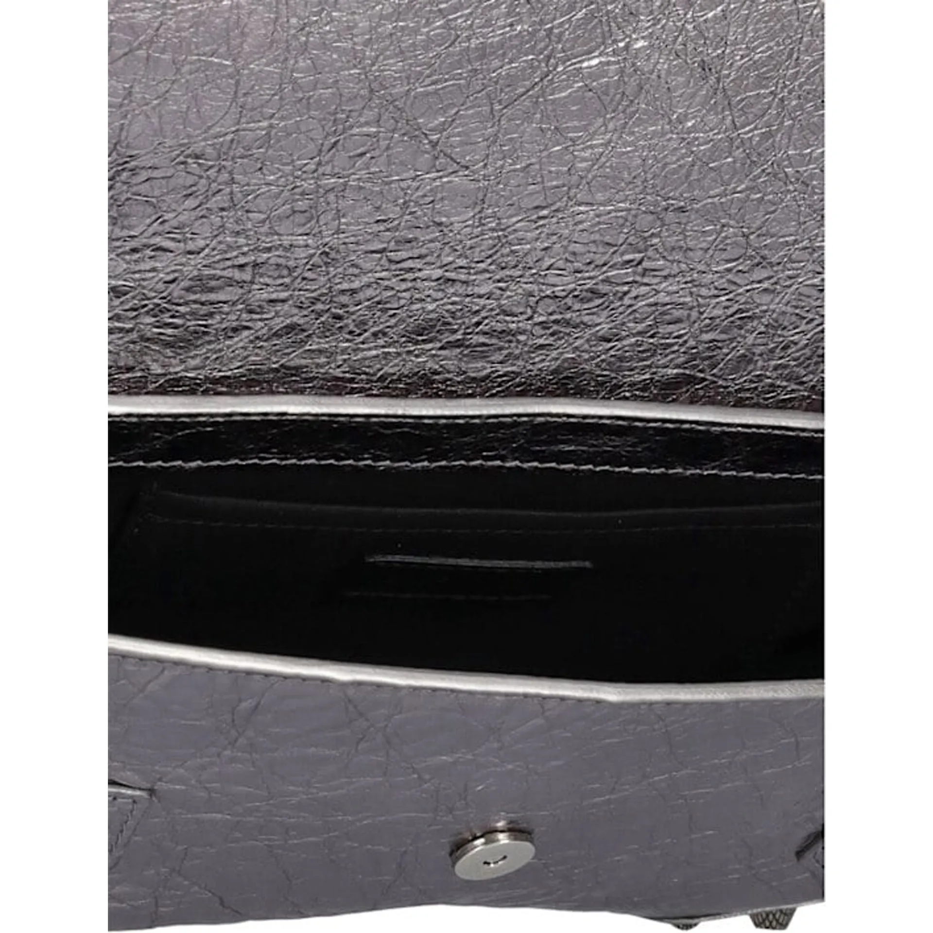 Le Cagole Metallic Shoulder Bag