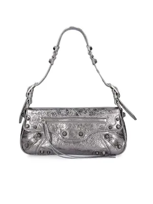 Le Cagole Metallic Shoulder Bag