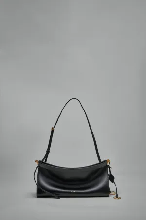 Le Click East West Medium Bag in Leather