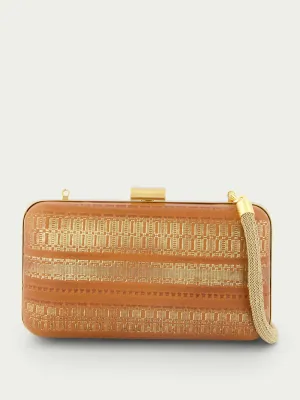 Leather Myrti Clutch