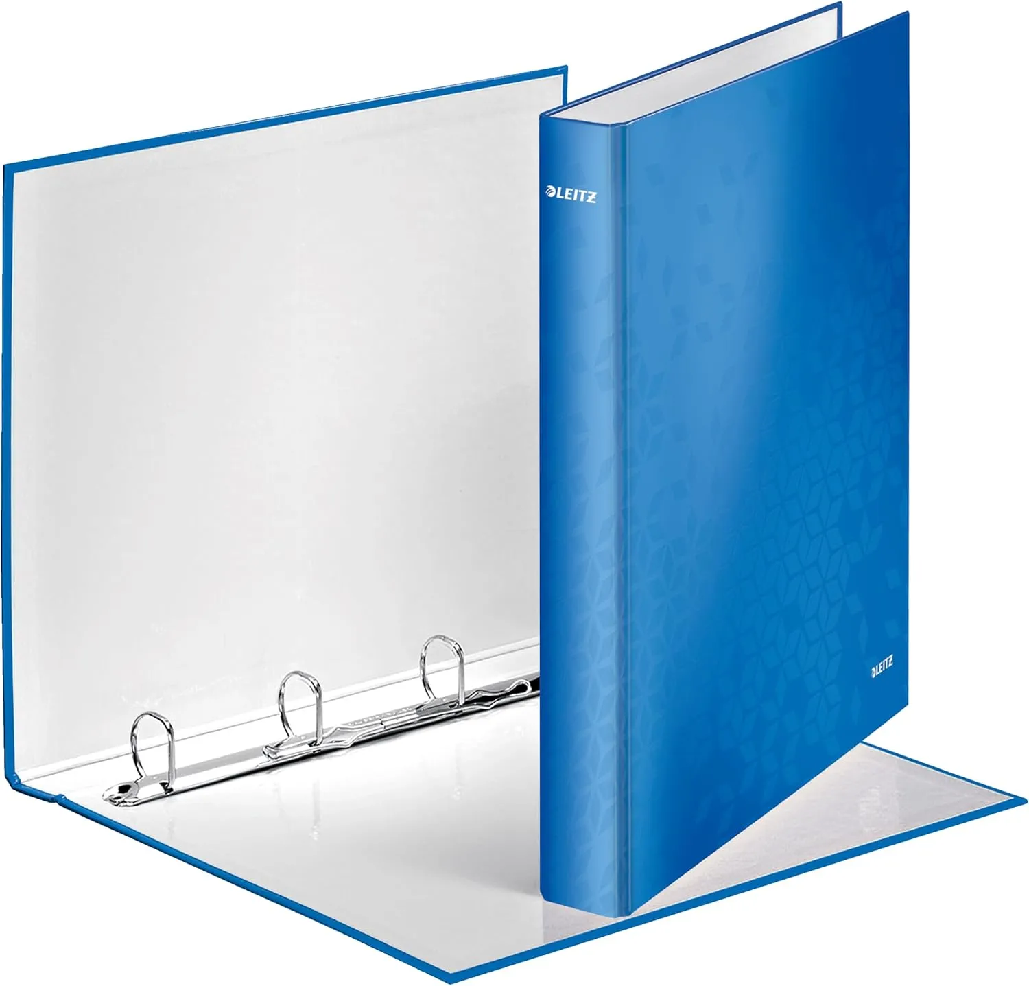 Leitz - Wow 4 Ring Binder A4 25mm Blue
