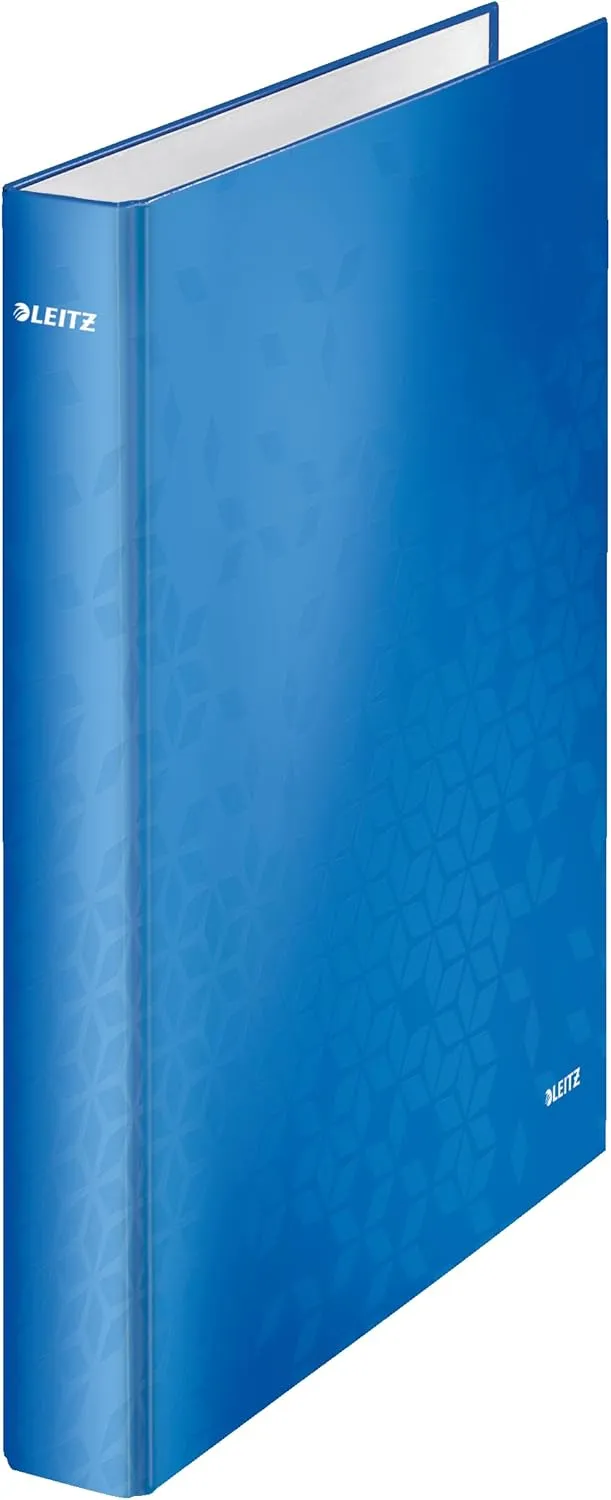 Leitz - Wow 4 Ring Binder A4 25mm Blue