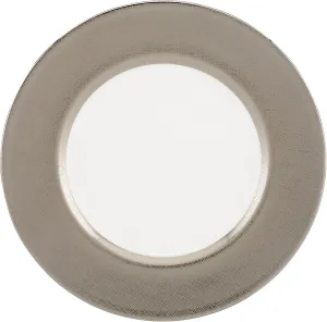 Lenox Donna Karan Platinum Voile Accent Plate, Metallic