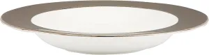 Lenox Donna Karan Platinum Voile Pasta/Rim Soup, Metallic