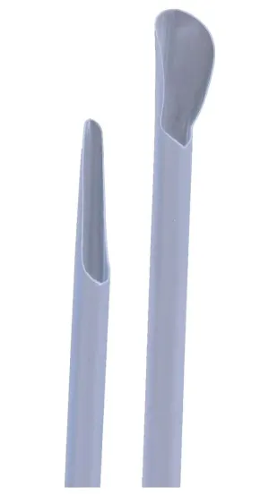LevGo® 17271 smartSpatula® Sterile (EtO) PP Disposable Lab Spatula Non-Toxic Non-Pyrogenic Opaque 210 x 7 mm