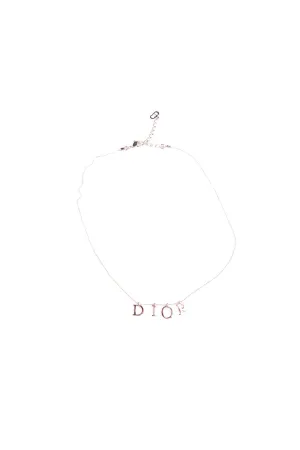 Logo Charm Necklace
