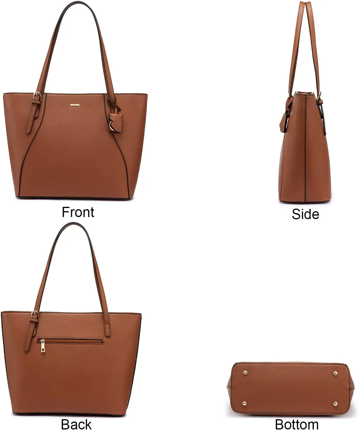 LOVEVOOK Handbags for Women Shoulder Bags Tote Satchel Hobo 3pcs Purse Set