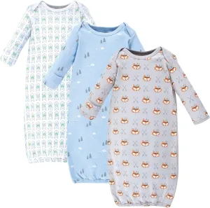 Luvable Friends Baby Girls' Cotton Gowns
