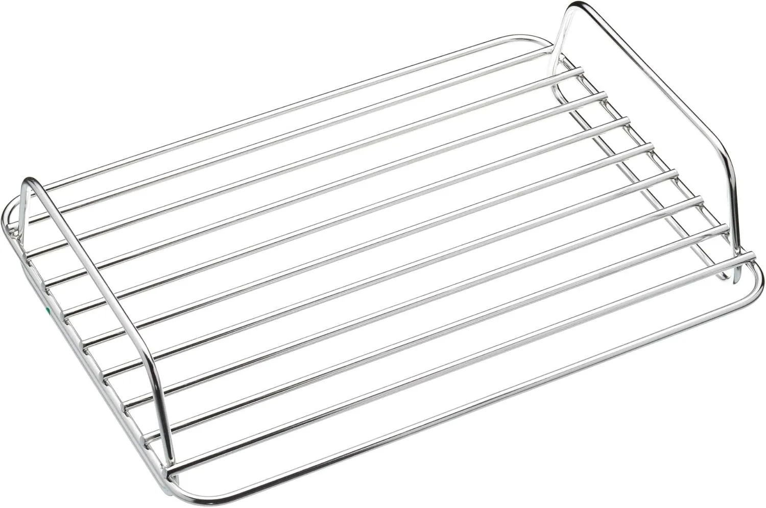 MasterClass KitchenCraft Large Stainless Steel Roasting Rack, Metallic, 32 x 23.5 cm