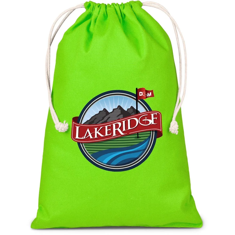 Maxi Cotton Drawstring Pouch While Stock Lasts