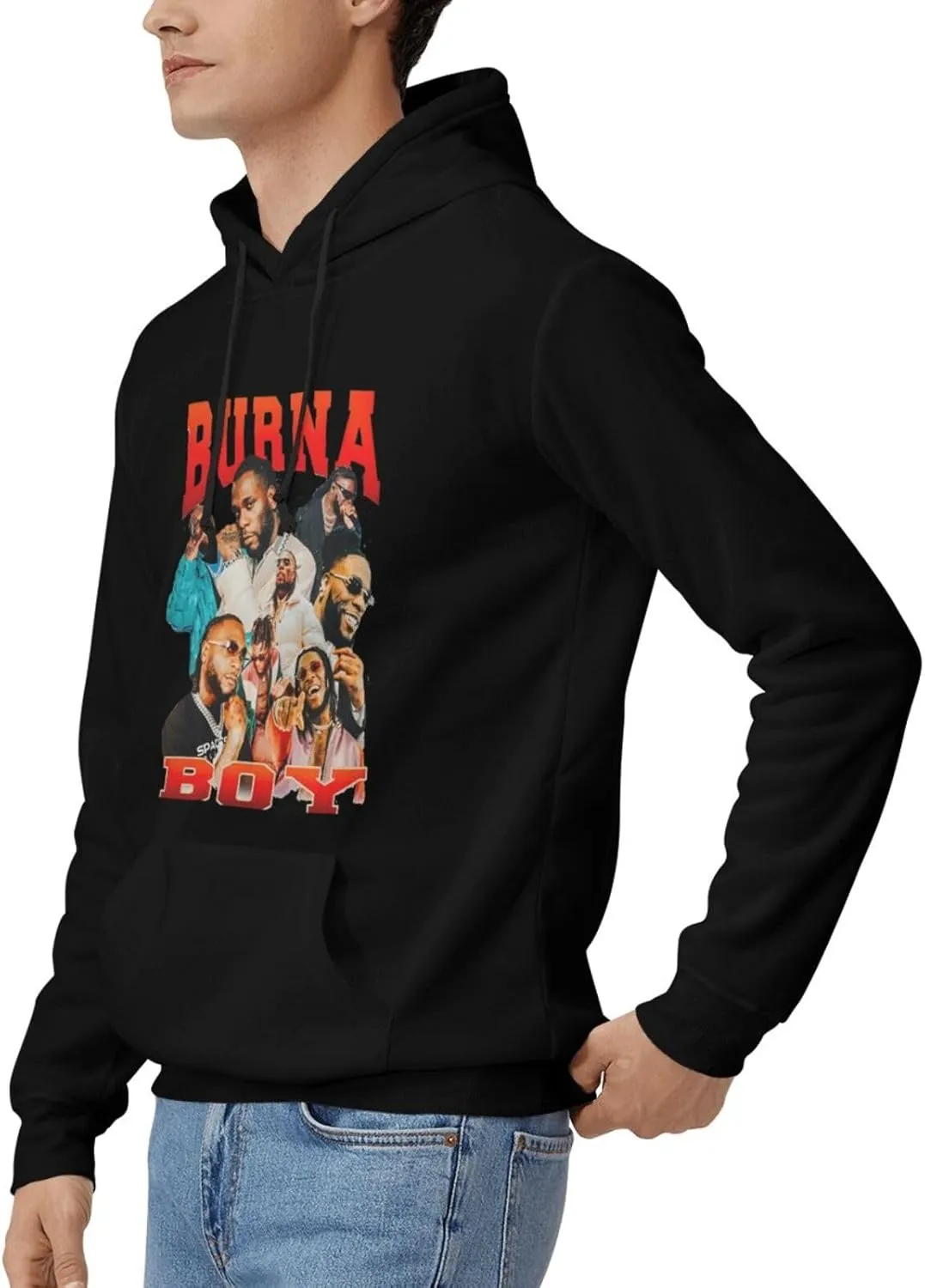 Men's Hoodie Sweatshirt Long Sleeve Hoodie Drawstring Pocket Pullover Hoodie Men Casual Tops