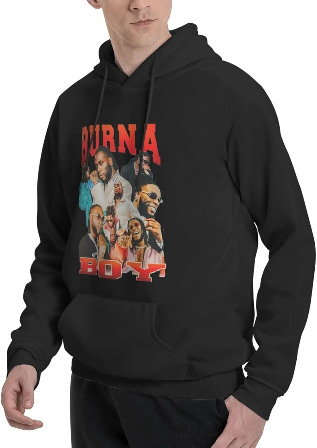 Men's Hoodie Sweatshirt Long Sleeve Hoodie Drawstring Pocket Pullover Hoodie Men Casual Tops