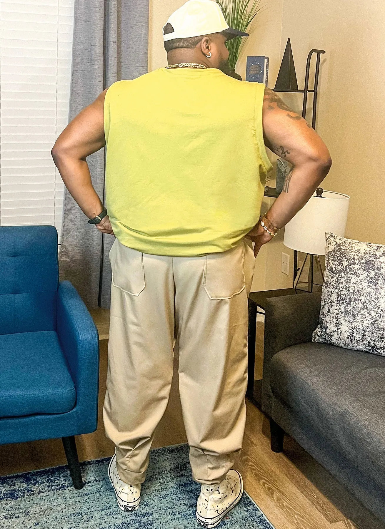 Men’s Pullover Vest & Pants Sewing Pattern ME2088.