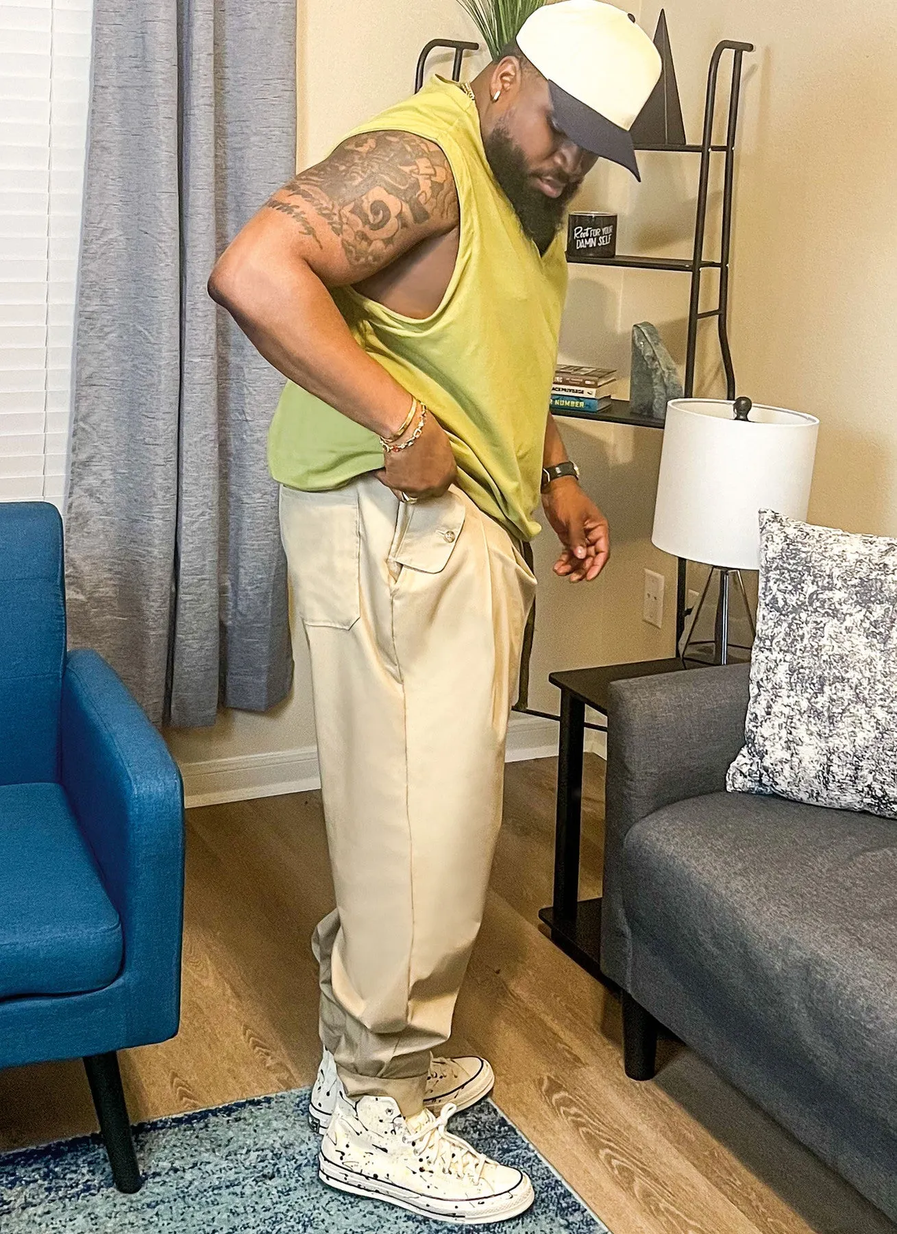 Men’s Pullover Vest & Pants Sewing Pattern ME2088.
