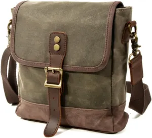 Men's Shoulder Bag Fashion Canvas Hobo Bags Small Crossbody Bags, One Color, One Size