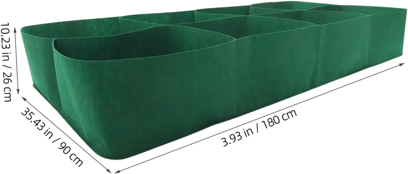 MERRYHAPY Fruit Tree Growing Bag Garden Bed Grow Bags Felt Enhance Plant Growth Small Planting Pouches