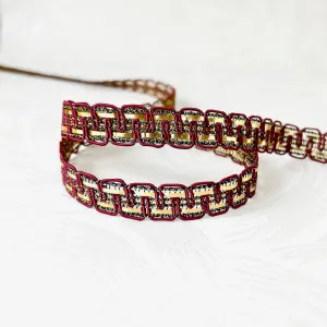 Metallic Decorative Braid - Multiple Colorways