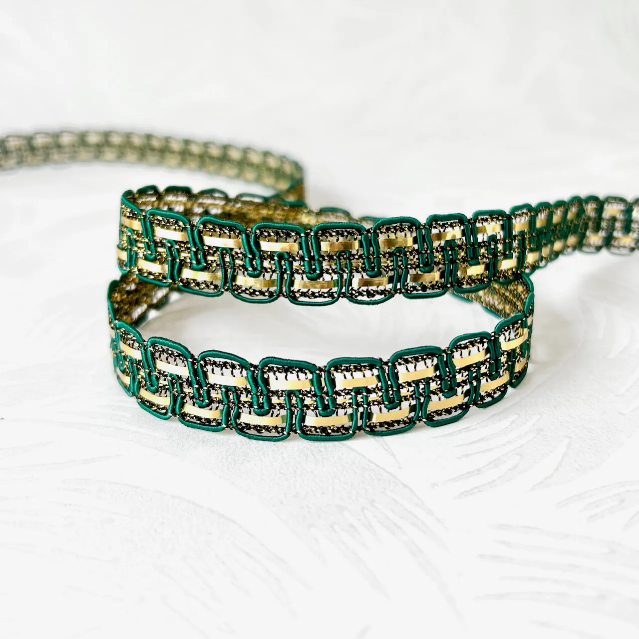 Metallic Decorative Braid - Multiple Colorways