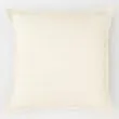 Metallic Matelasse King Pillow Sham Ivory