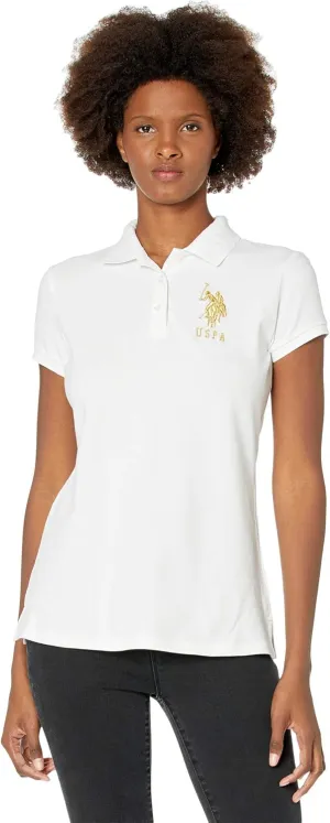 Metallic Print Polo by U.S. Polo Assn.