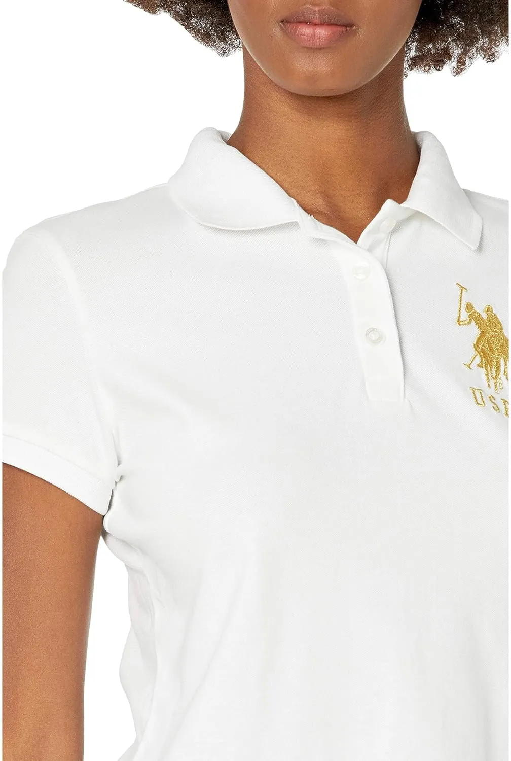 Metallic Print Polo by U.S. Polo Assn.