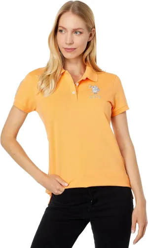 Metallic Print Polo by U.S. Polo Assn.