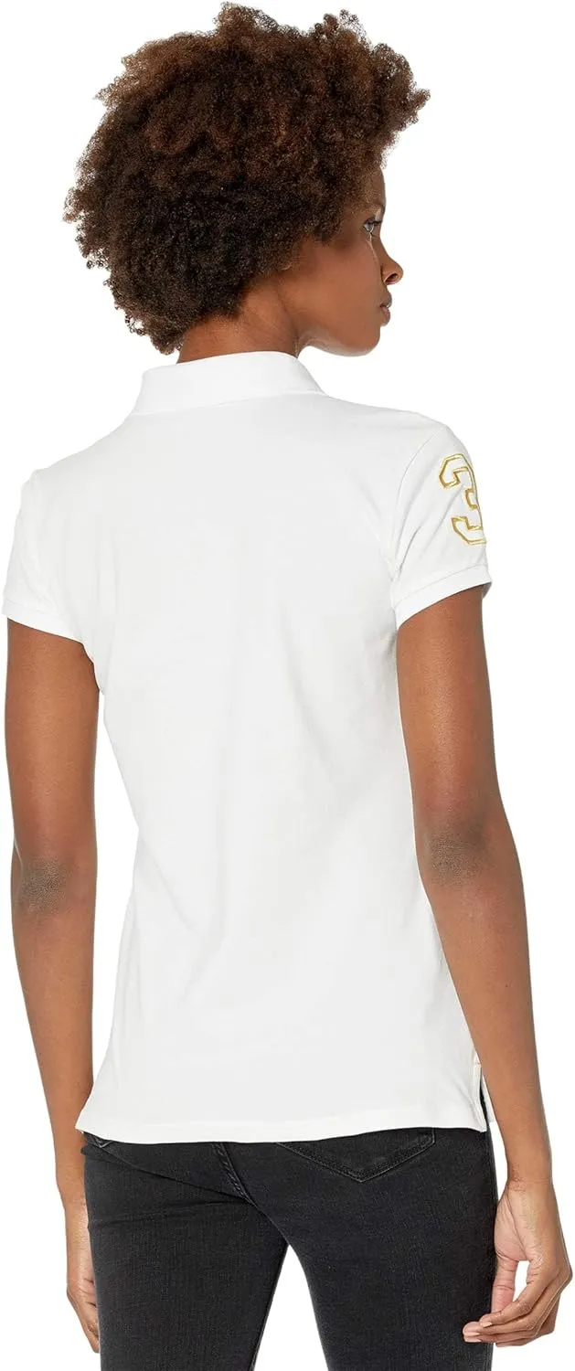 Metallic Print Polo by U.S. Polo Assn.