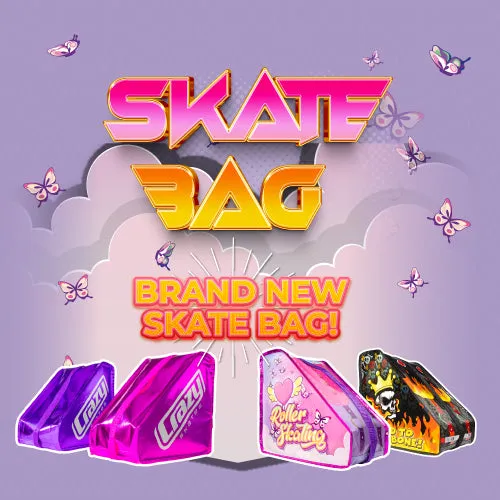 METALLIC Teal Skate Bag