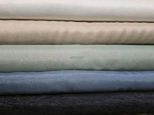 Metallic Vintage Linen Fabric | Imitation Burlap with Metallic Foil | 60 Inch Wide | Washable for Decor & Events