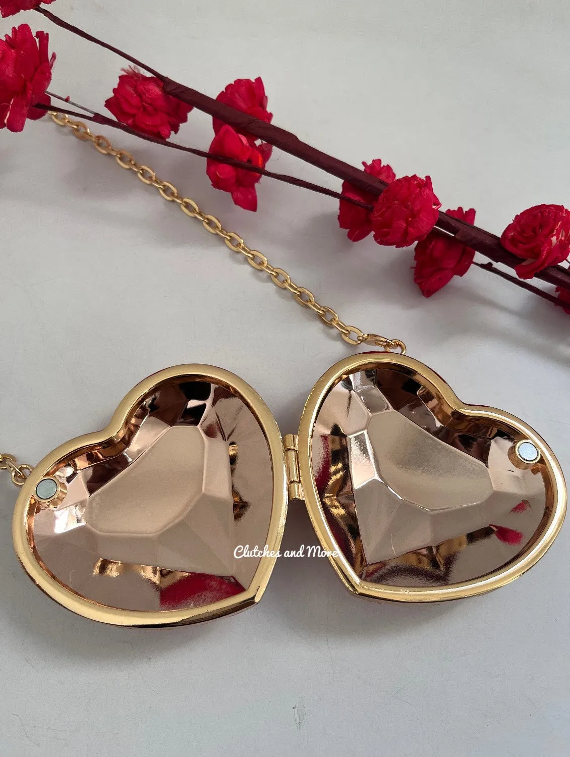Micro Heart Sling Silver