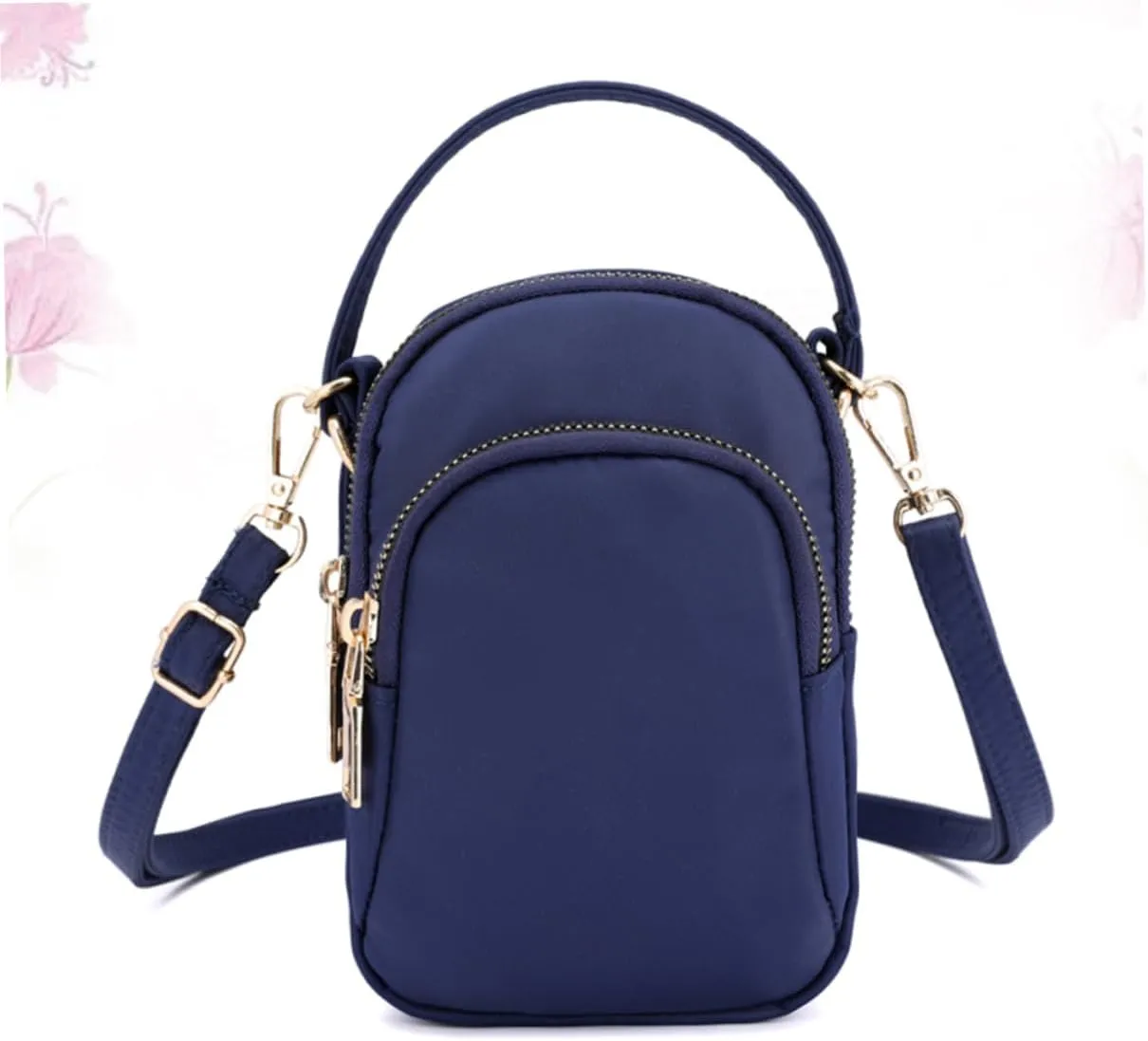 Mikinona 1 PC cell phone crossbody cross body purses for women crossbody belt bags for women nylon crossbody bag