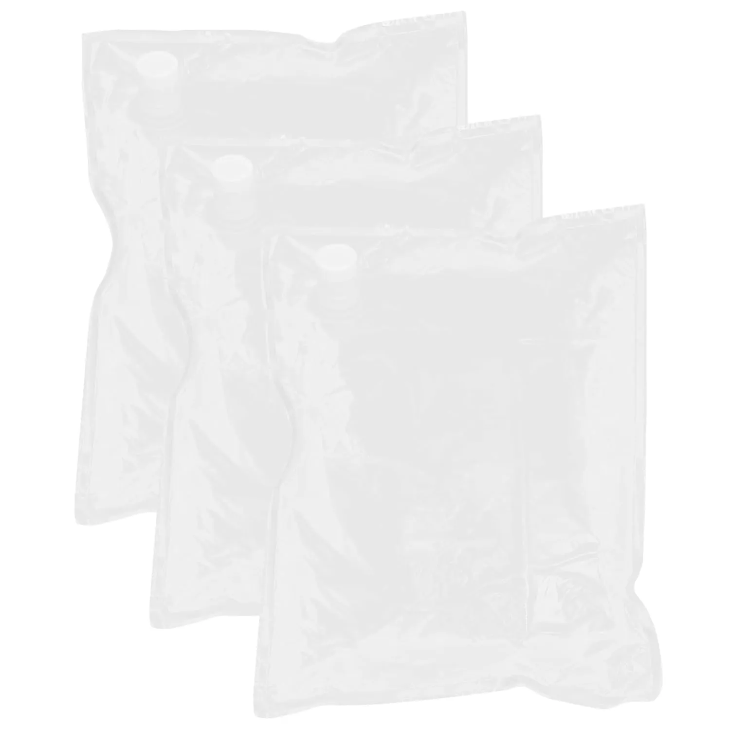 Mikinona Wide Range Travel Bags 6pcs Liquids Pouches Airport Compliant for Shampoos Conditioners