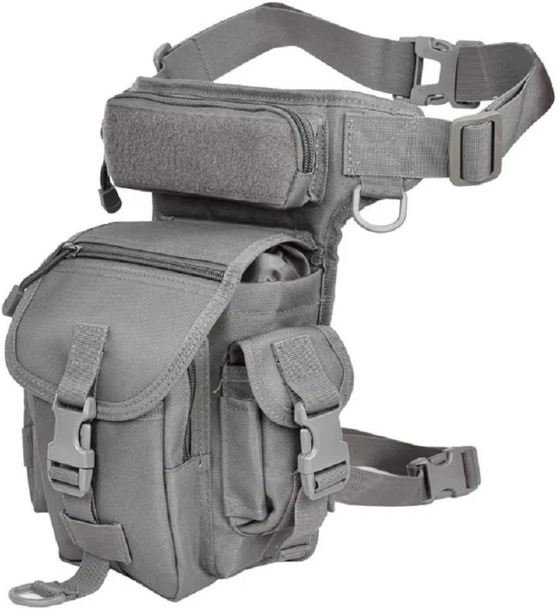 Military Tactical Drop Leg Bag Tool Fanny Thigh Packs for Motorcycle Outdoor Bike Cycling traivel