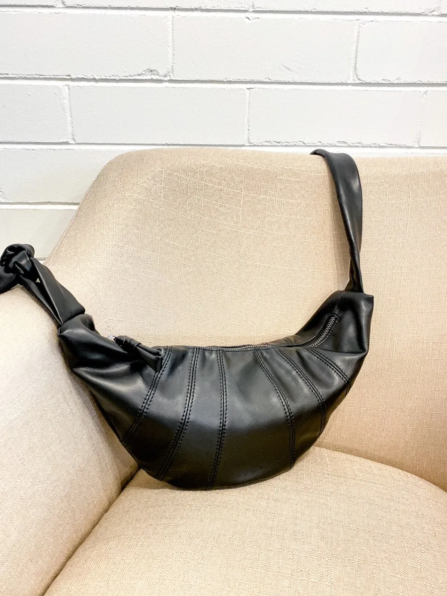 Mina Half-moon Crossbody Bag