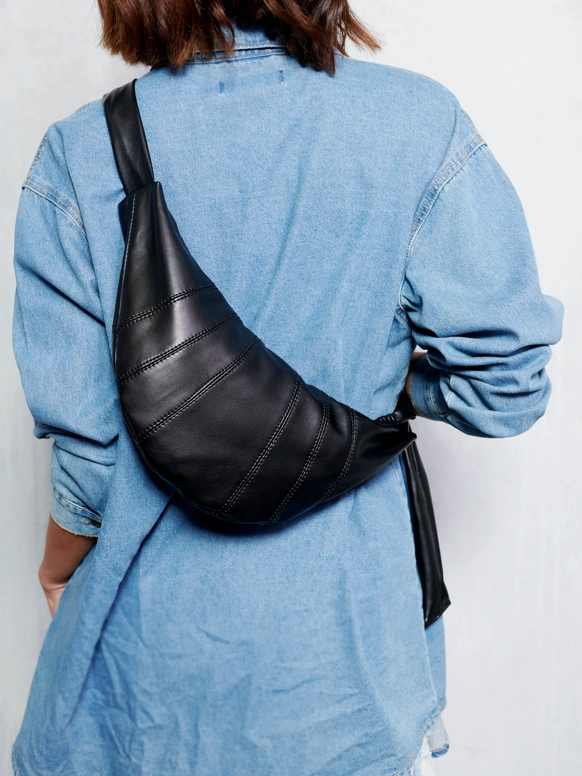 Mina Half-moon Crossbody Bag