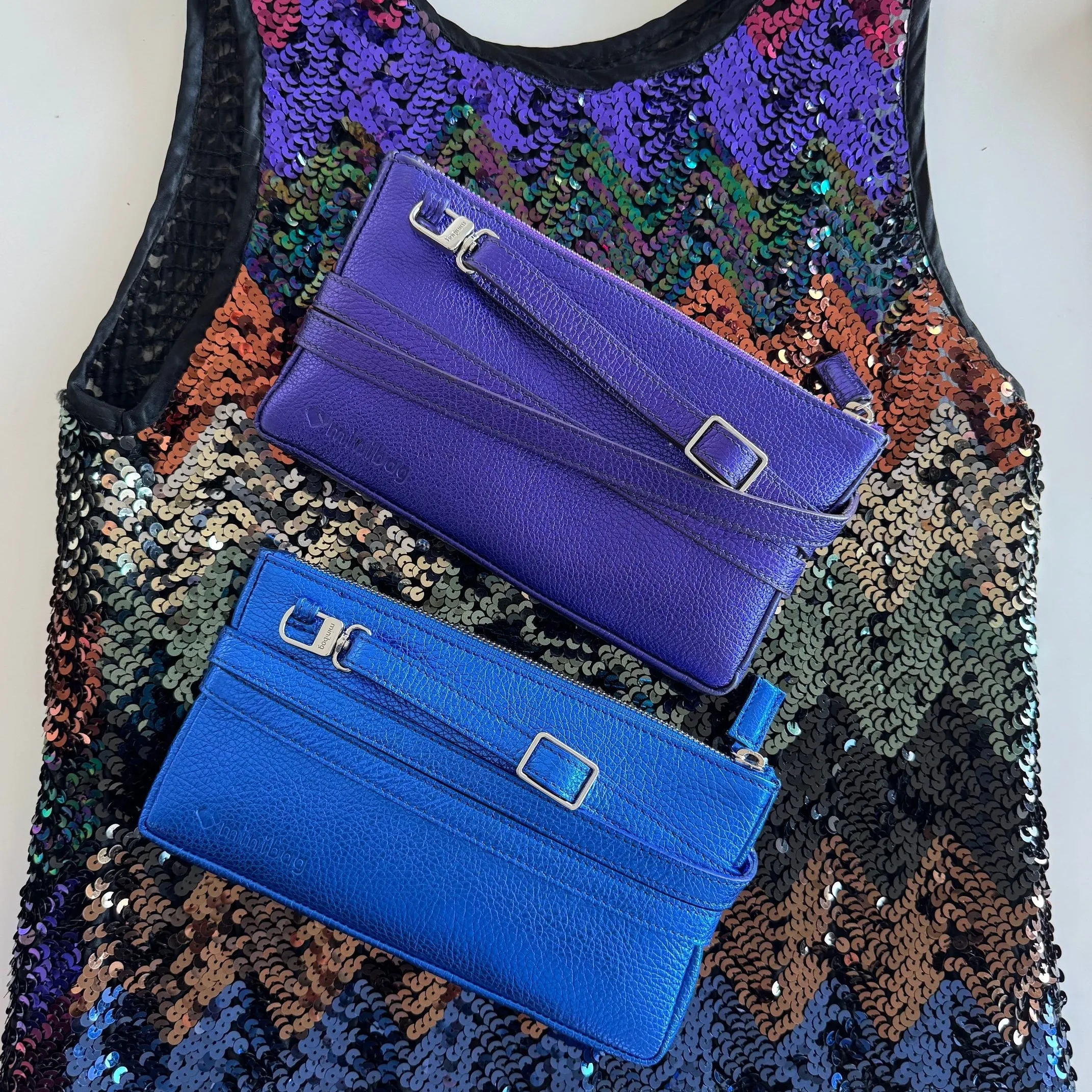minibag metallic dusk