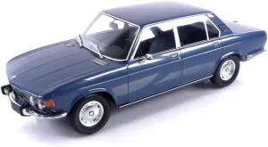 Minichamps 155029200 1:18 BMW 2500-1968-Blue Metallic Collectible Miniature Car, Blue