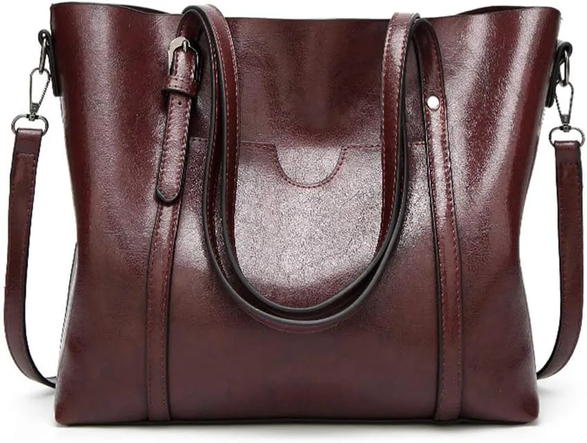 MINTEGRA Tote Bag for Women's Shoulder Bags Work Soft Large Handbags with Zipper for Ladies Crossbody for Women