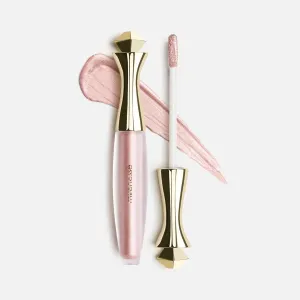 Mirenesse Metallic Gloss Plumper, 3 in 1 Instantly Plumps with Vitamin C   Vitamin E and Metallic Lip Gloss Shine, Vegan and Toxin Free, 1 Bliss .15 oz