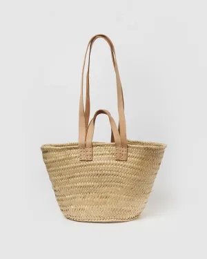 Miz Casa & Co Amanda French Basket Bag Pink